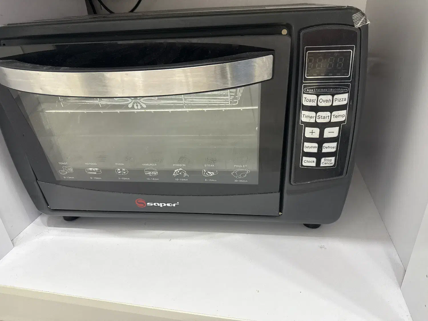 آون توستر ساپر|اجاق گاز و لوازم برقی پخت‌وپز|بجنورد, |دیوار