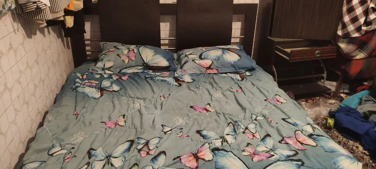 تخت خواب|تخت و سرویس خواب|الشتر, |دیوار