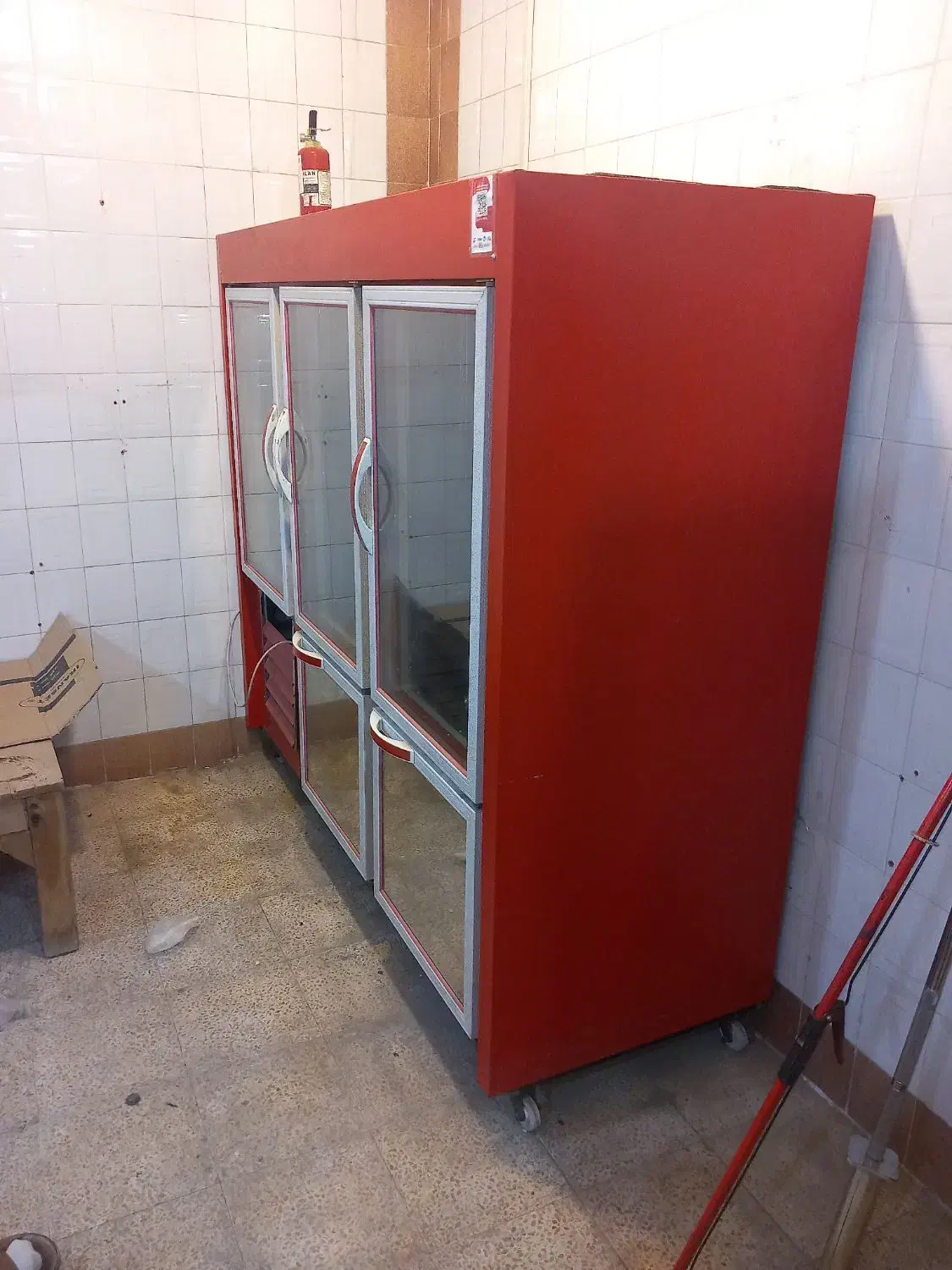 یخجال ۳ درب ویترینی سفارشی و اعلا|فروشگاه و مغازه|هشترود, |دیوار