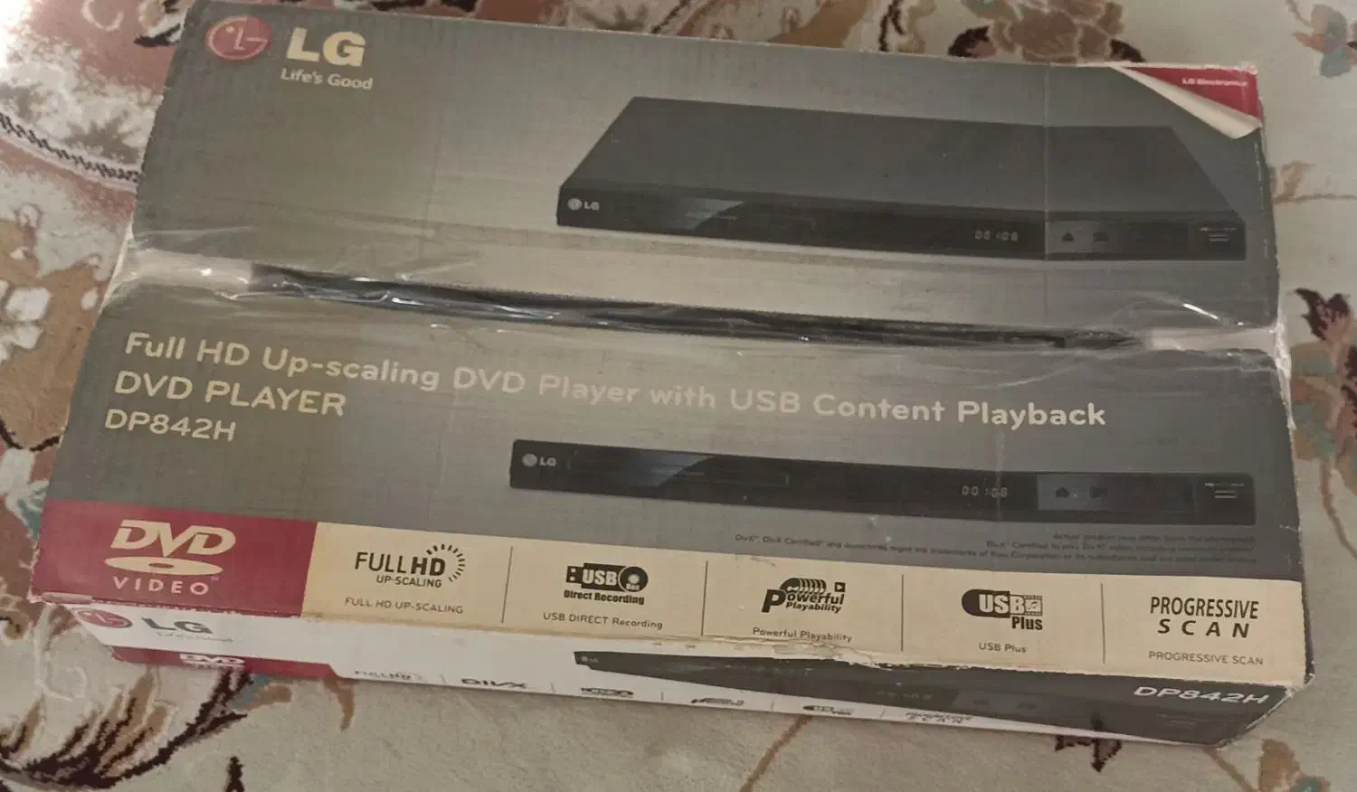 دستگاه دی وی دی ال جی|پخش‌کننده DVD و ویدیو|شیراز, میانرود|دیوار