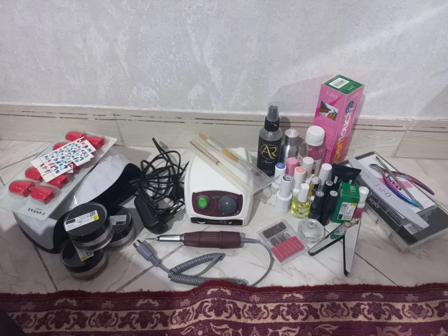 وسایل کاشت ناخن|آرایشی، بهداشتی، درمانی|اسلامشهر, شهرک سعیدیه|دیوار