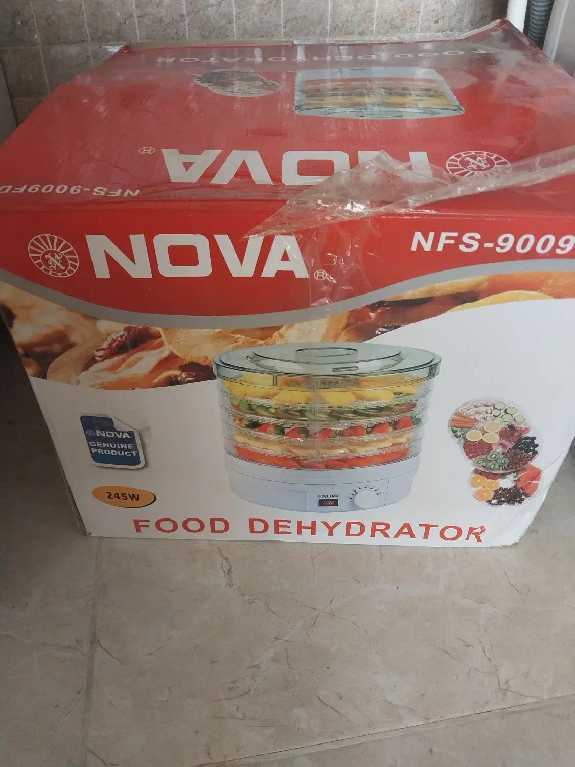 میوه خشک کن نوا مدل ۹۰۰۹|سایر لوازم برقی|بندرعباس, |دیوار