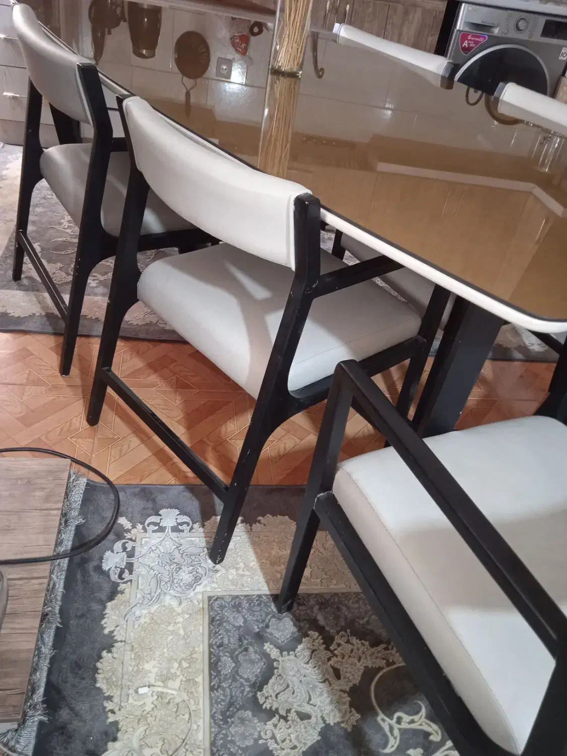 میز نهارخوری نانوچوب|میز و صندلی غذاخوری|ارومیه, |دیوار