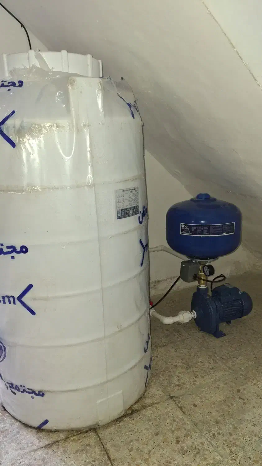 راه اندازی پمپ اب ومنبع ذخیره|مصالح و تجهیزات ساختمان|تهران, اتابک|دیوار