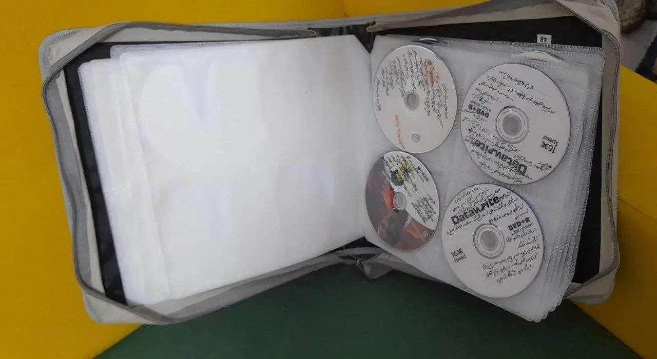 کیف سی دی دسته دار نو|قطعات و لوازم جانبی رایانه|کیش, |دیوار