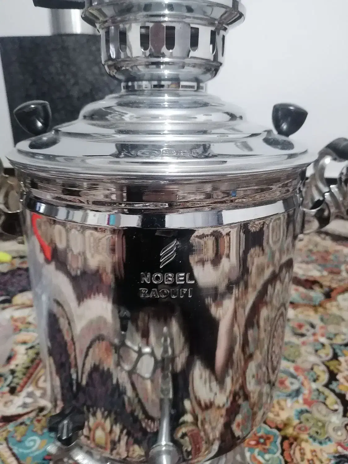 سماور قدیمی سالم نو نو|سماور، چای‌ساز، قهوه‌ساز|محمدیه-قزوین, |دیوار