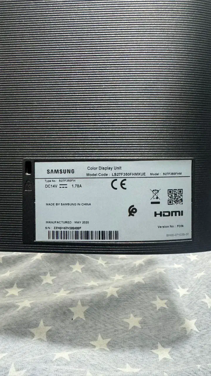 مانیتور ۲۷ اینچ سامسونگ|تلویزیون و پروژکتور|شاهینشهر, شهرک ردانی پور|دیوار