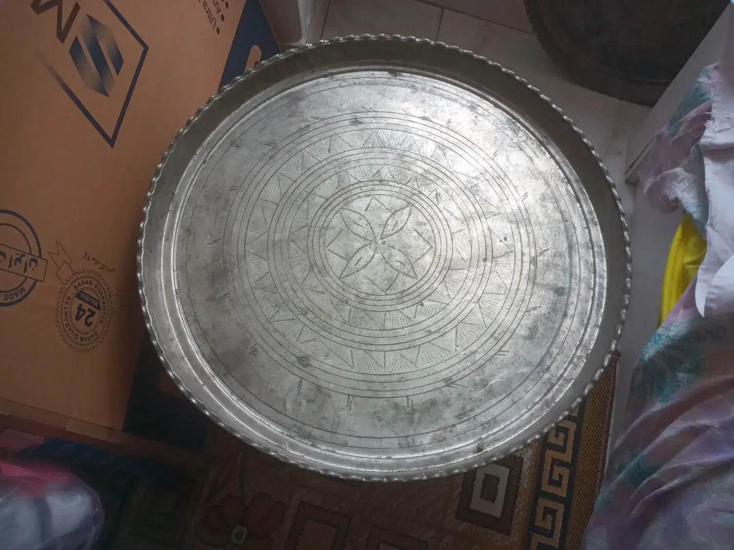 مجمع مسی قدیمی|ظروف سرو و پذیرایی|چالوس, |دیوار