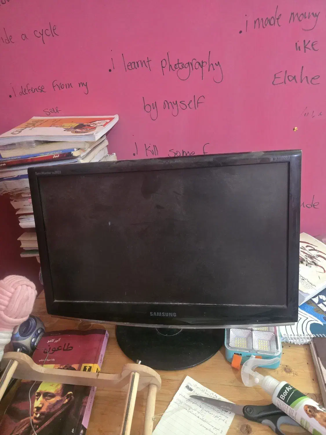 مانیتور سامسونگ قدیمی اصلی|قطعات و لوازم جانبی رایانه|کرمان, |دیوار