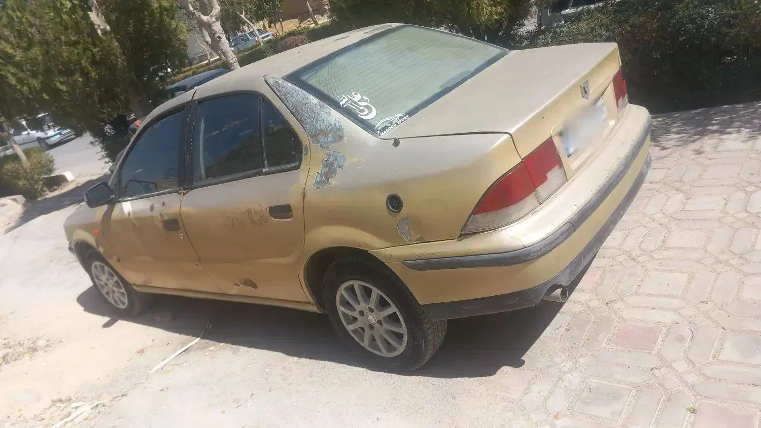 سمند بژ مدل ۸۲ دوگانه فابریک|خودرو سواری و وانت|مبارکه, |دیوار