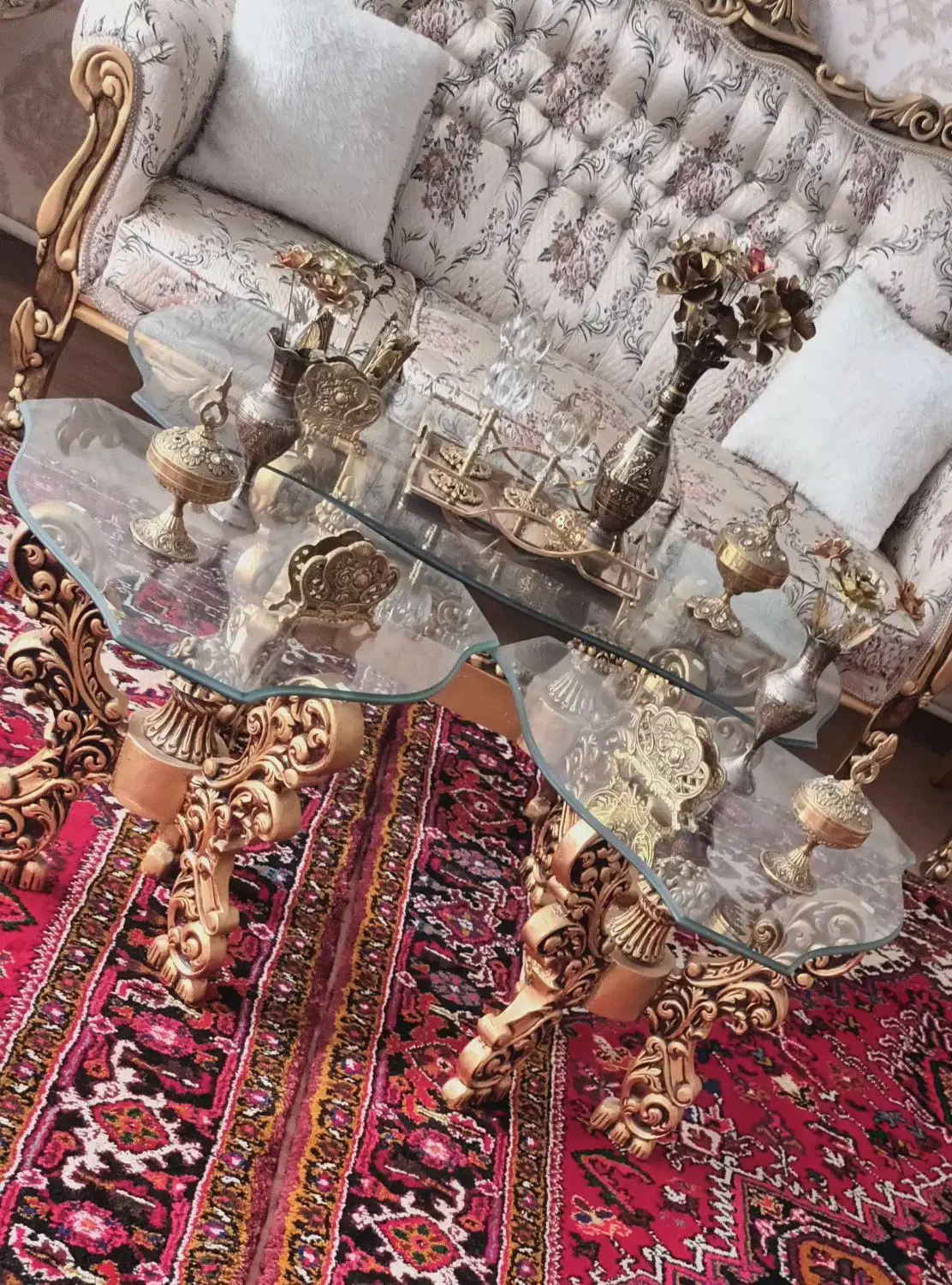 میز جلو مبلی|مبلمان خانگی و میز عسلی|تبریز, |دیوار