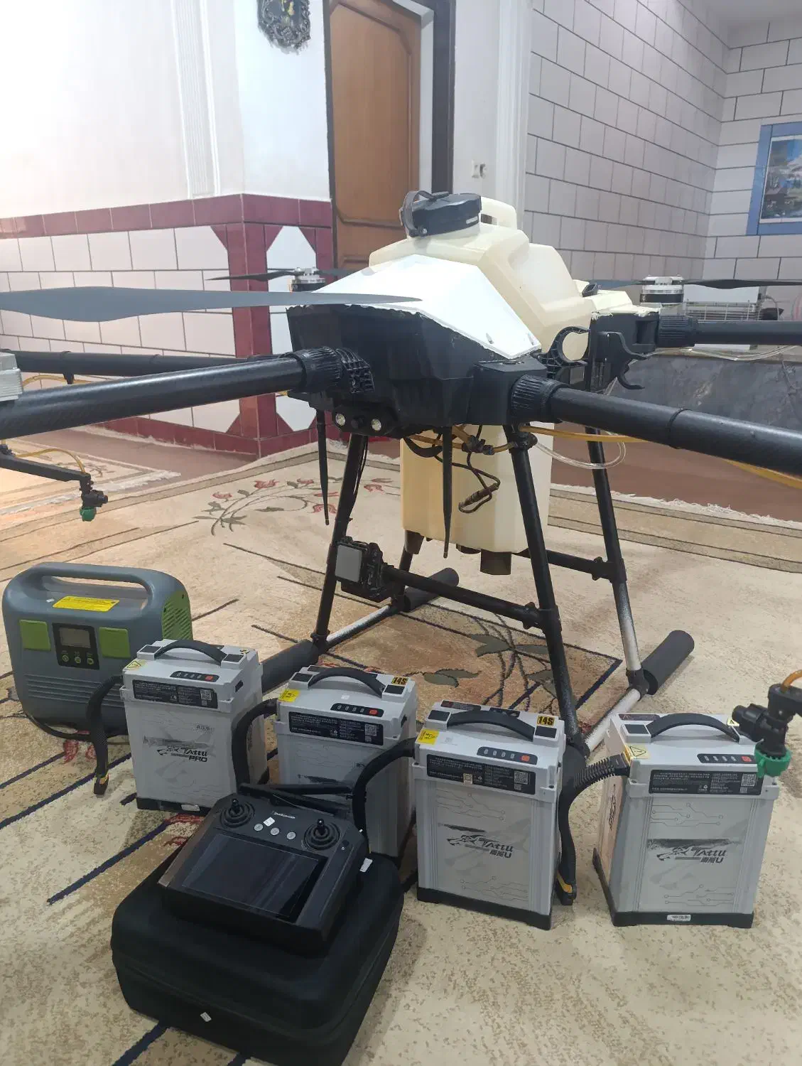 پهپاد سمپاشی کشاورزی|ماشین‌آلات صنعتی|شوشتر, |دیوار