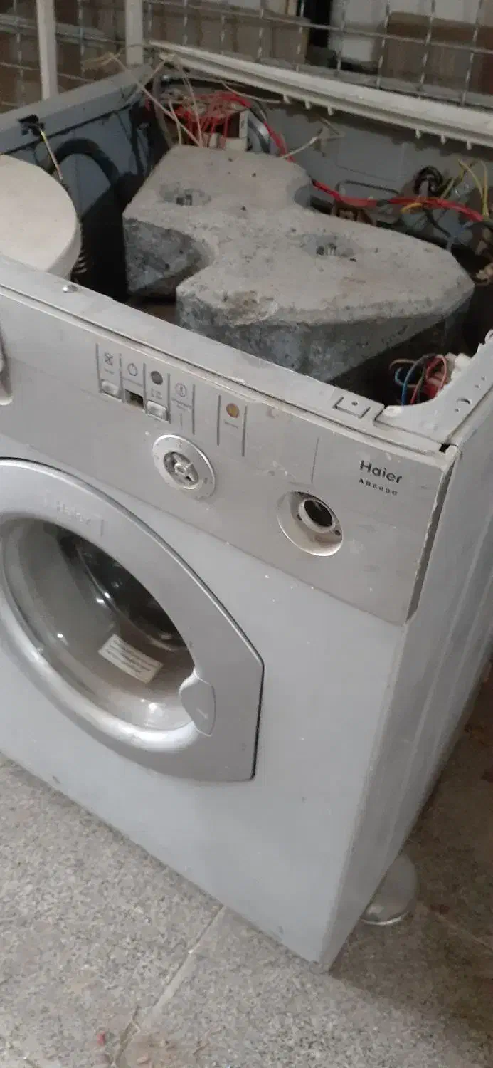 2عدد ماشین لباسشویی. ماشین کهنه شویی|ماشین لباسشویی و خشک‌کن لباس|تبریز, |دیوار