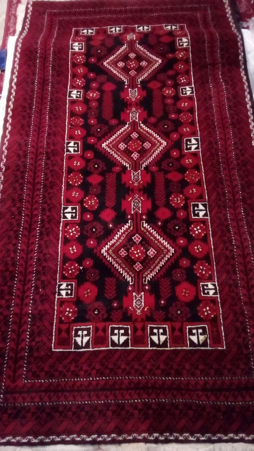 قالیچه دستباف|فرش|سیرجان, |دیوار