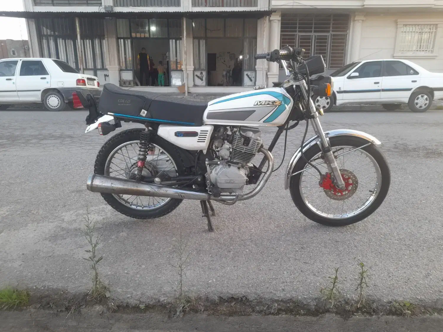 هندا 200 مزایده با برگه معتبر|موتورسیکلت|بندر ترکمن, |دیوار