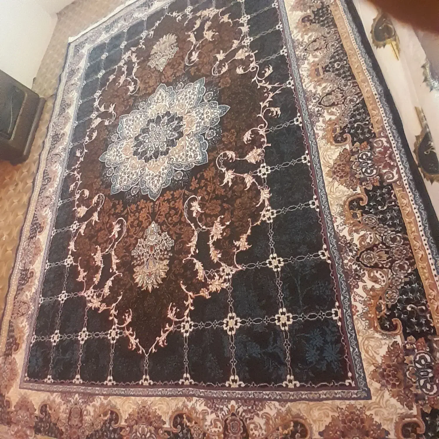 ۲ عددتخته فرش ۱۲متری|فرش|گندمان, |دیوار