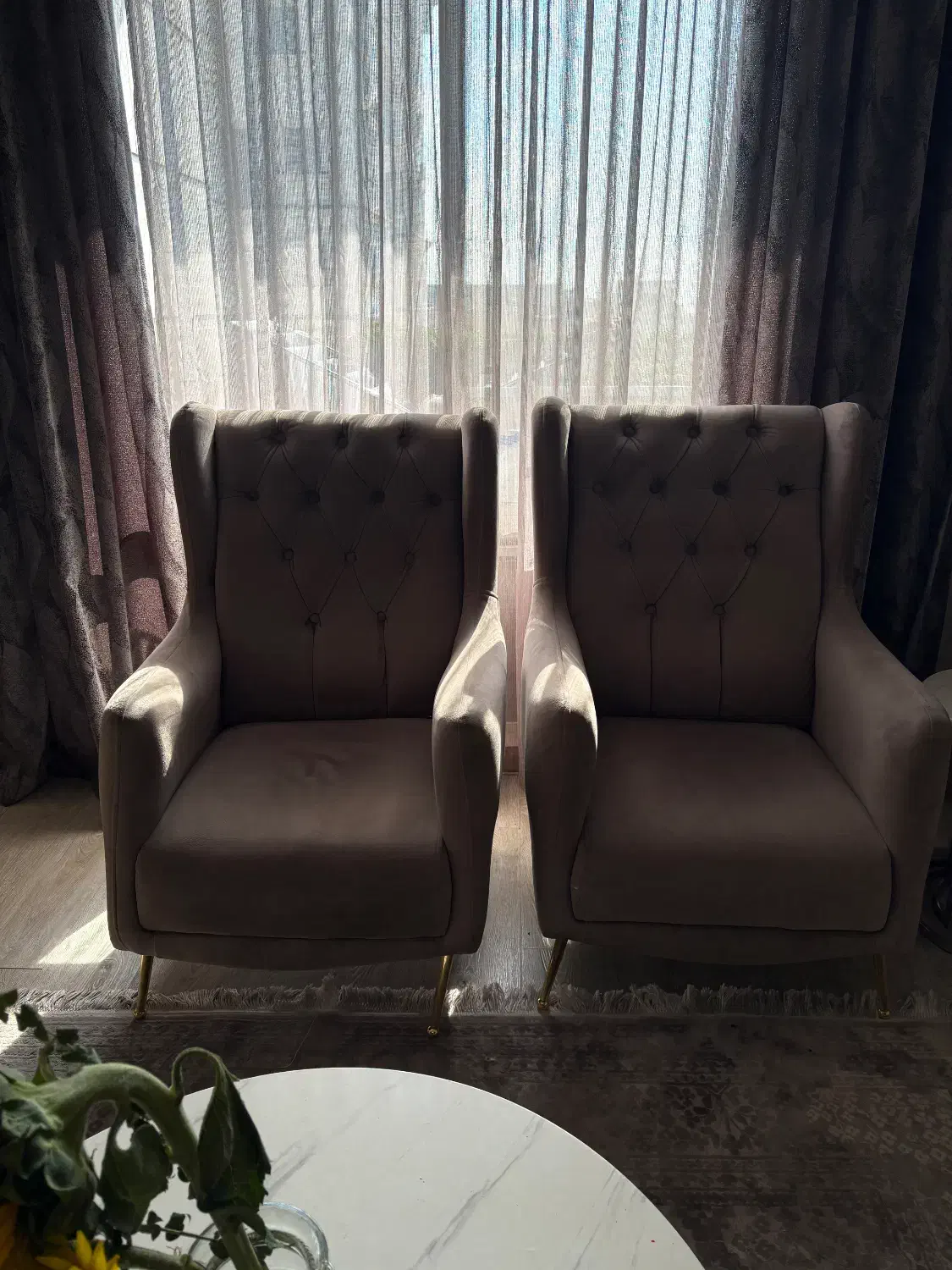 مبل راحتی و جلو مبلی|مبلمان خانگی و میز عسلی|تهران, باغ فیض|دیوار