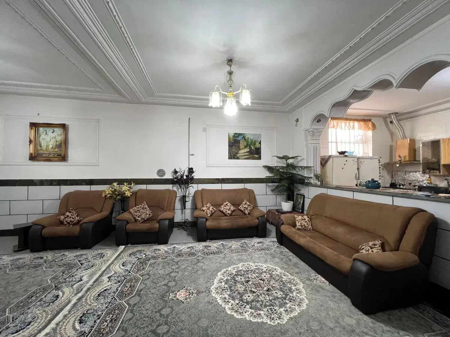 مبلمان راحتی‌|مبلمان خانگی و میز عسلی|فیروزآباد (فارس), |دیوار