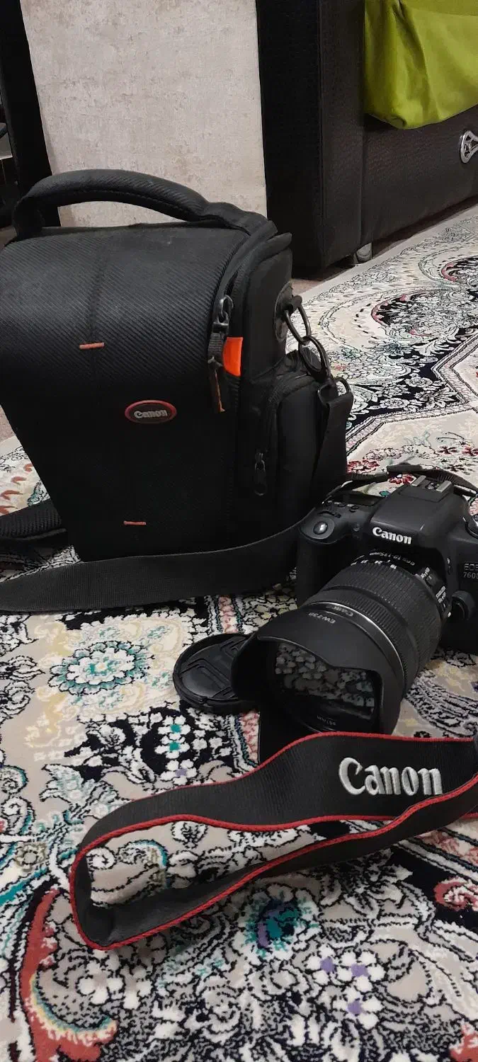 دوربین کنون 760D|دوربین عکاسی و فیلم‌برداری|خمینی‌شهر, |دیوار