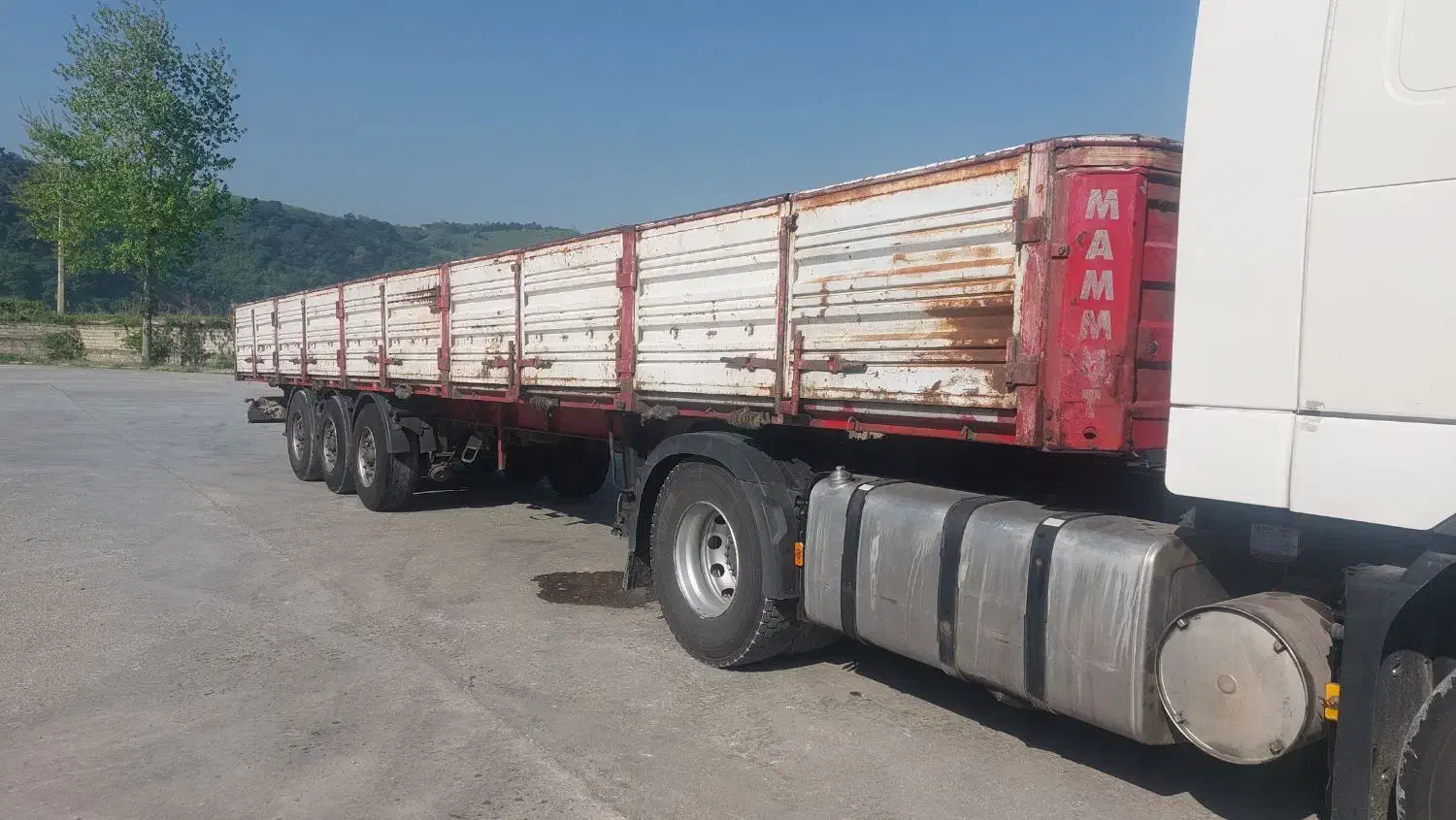 فروش و معاوضه تریلی لبه دار مدل ۹۰ سند دار|خودرو سنگین|بابل, |دیوار