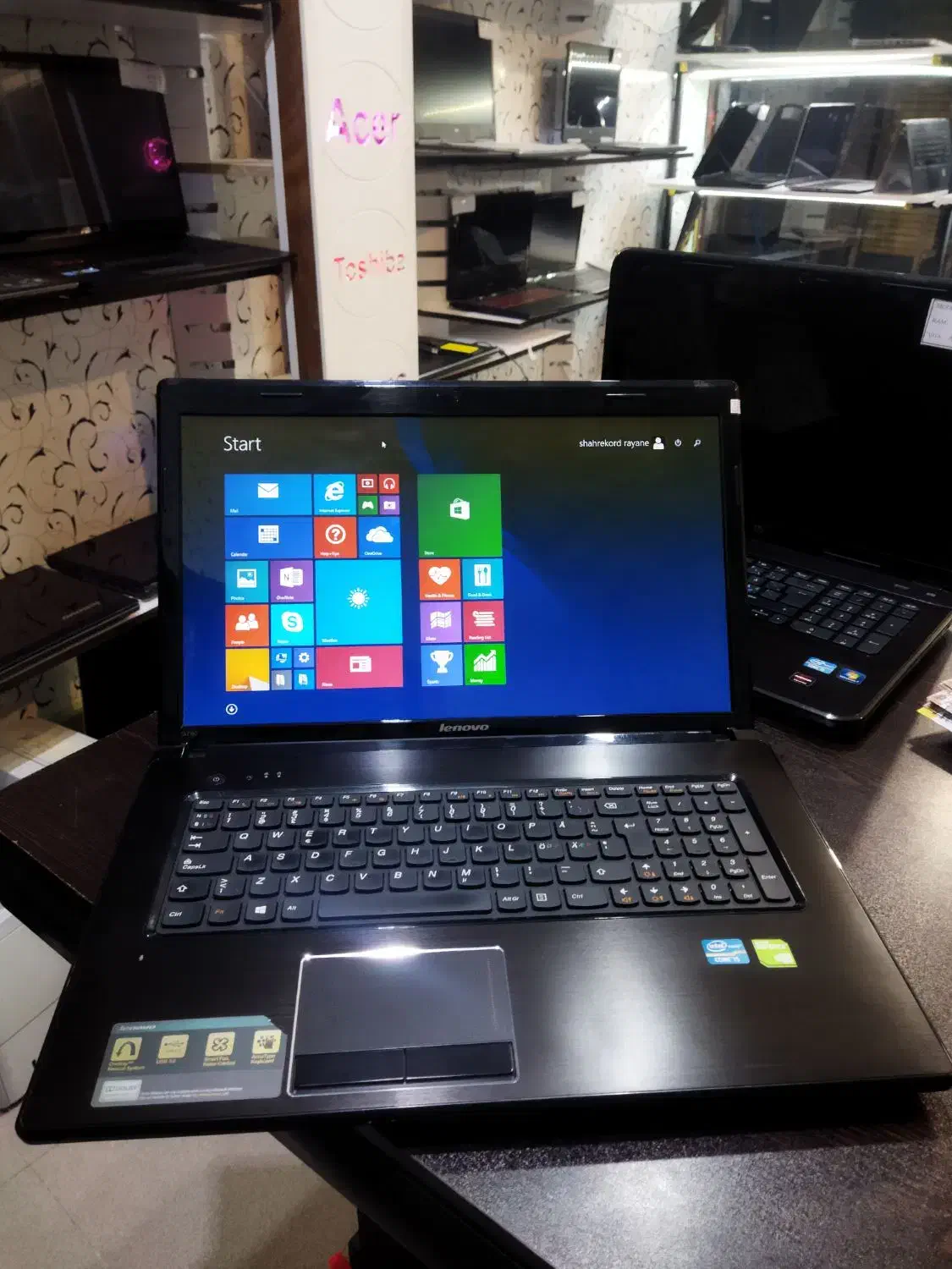 لپتاپ لنوو cori5 G580 رم16گرافیک2|رایانه همراه|شهرکرد, |دیوار