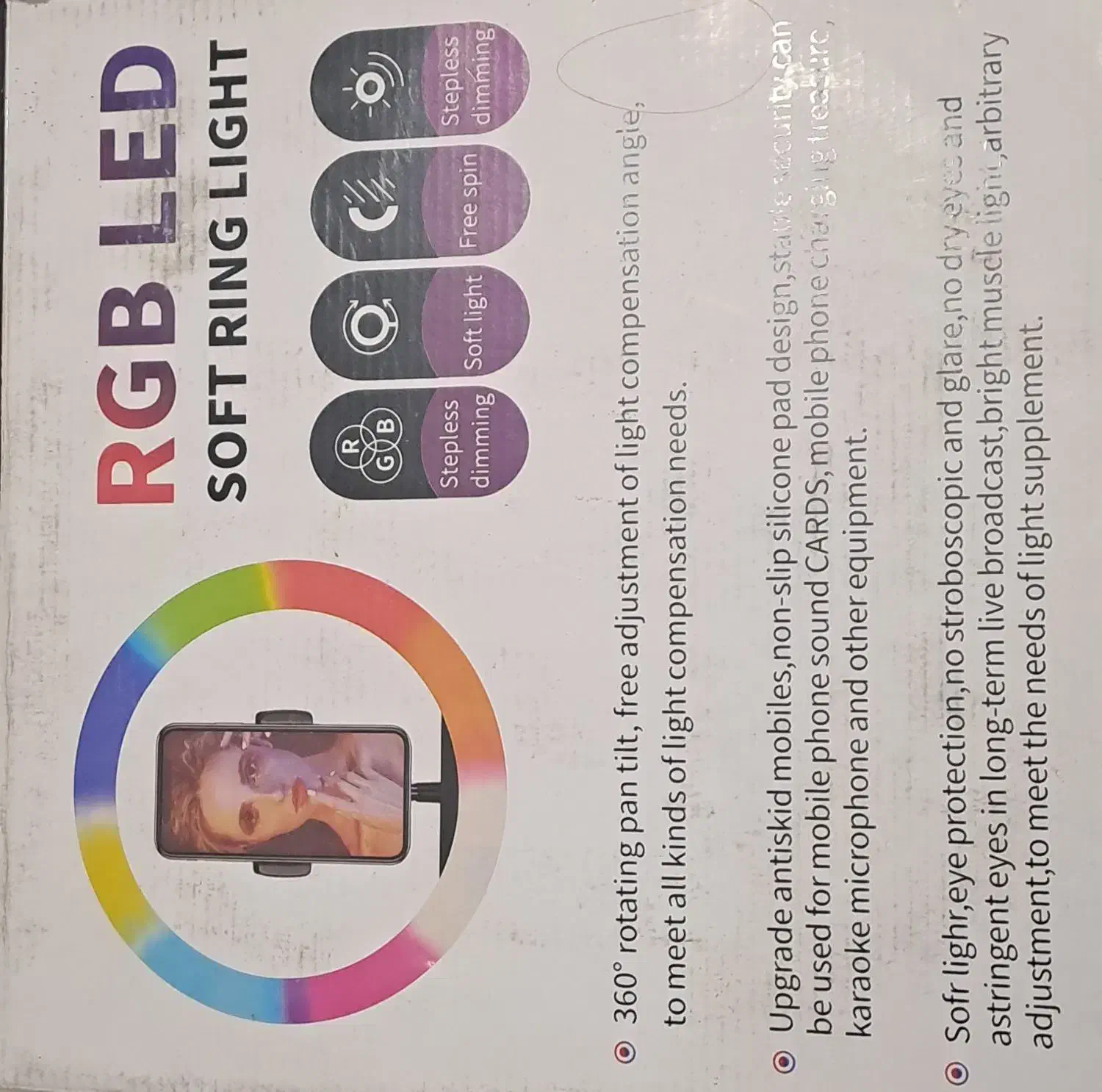 رینگ لایت|دوربین عکاسی و فیلم‌برداری|سنگر, |دیوار