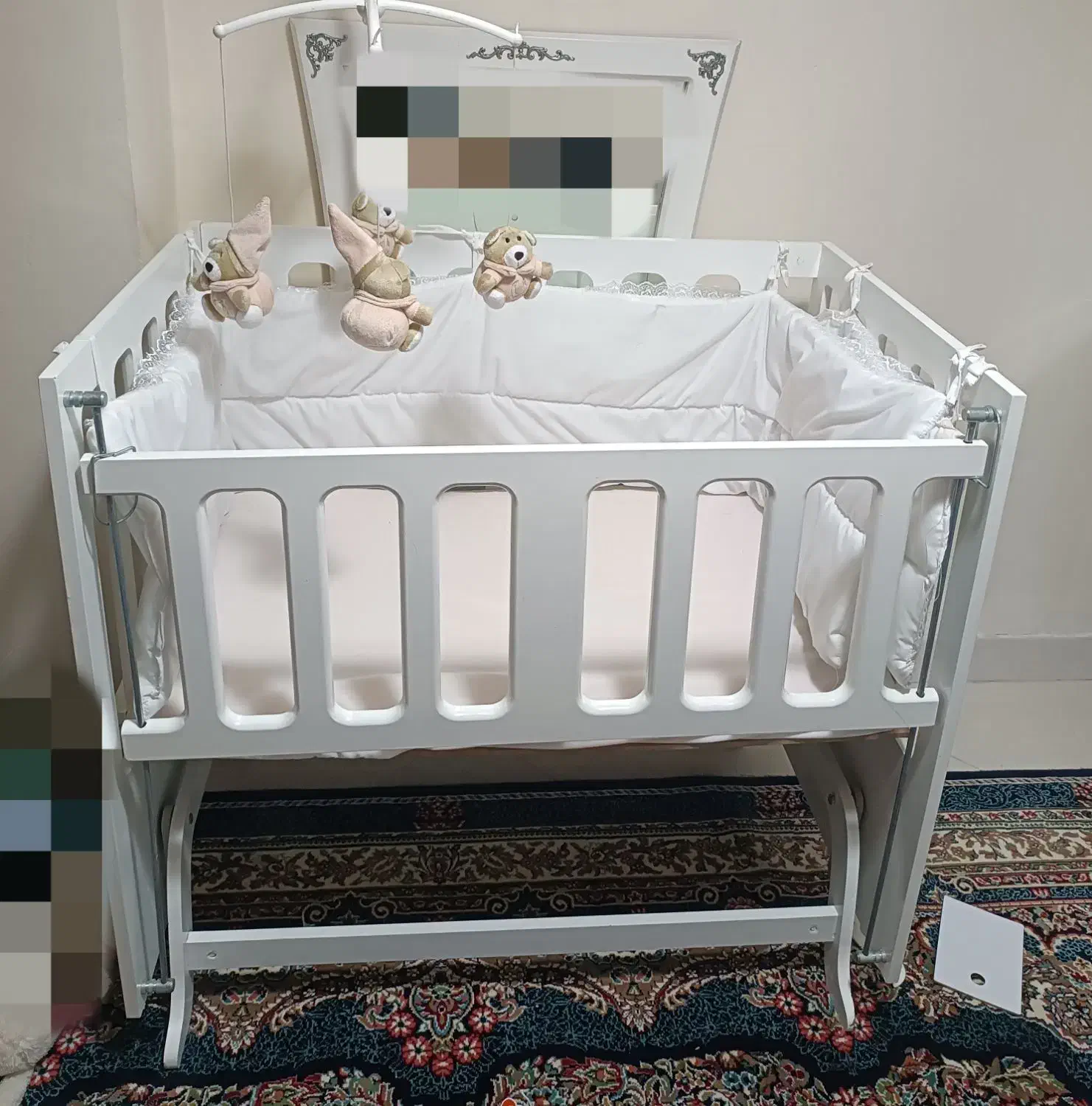 تخت کنار مادر|تخت و صندلی بچه|سمنان, |دیوار