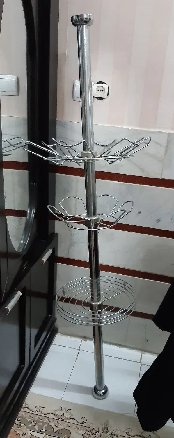 میله بار اشپزخانه|آب‌چکان و نظم‌دهنده ظروف|ورامین, شهرک مدرس|دیوار