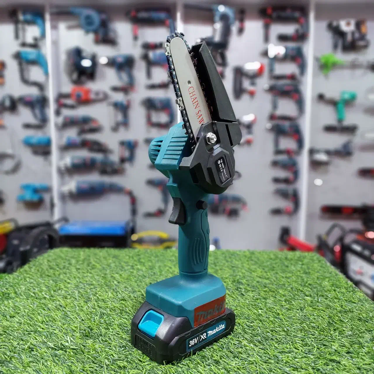 اره زنجیری شارژی ماکیتا 10 سانتی متری 36 ولت صنعتی|ابزارآلات|قدس, شهرقدس|دیوار