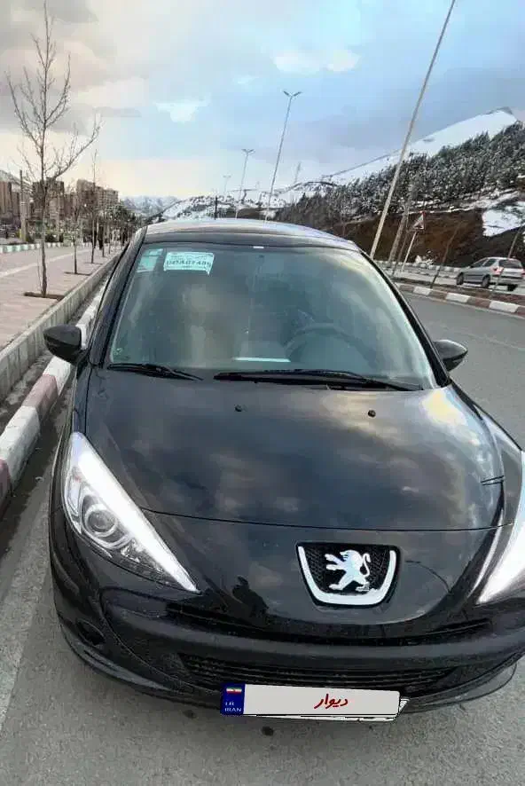 ۲۰۷ پانا ۱۴۰۲ مشکی esp دار|خودرو سواری و وانت|سنندج, |دیوار