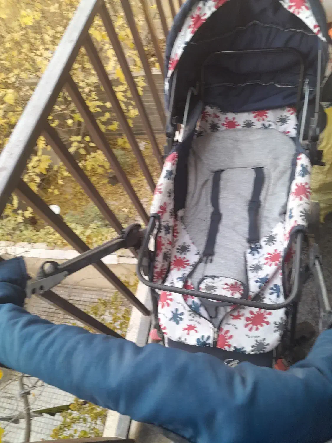 وضعیت کار کرده|کالسکه و لوازم جانبی|بومهن, |دیوار