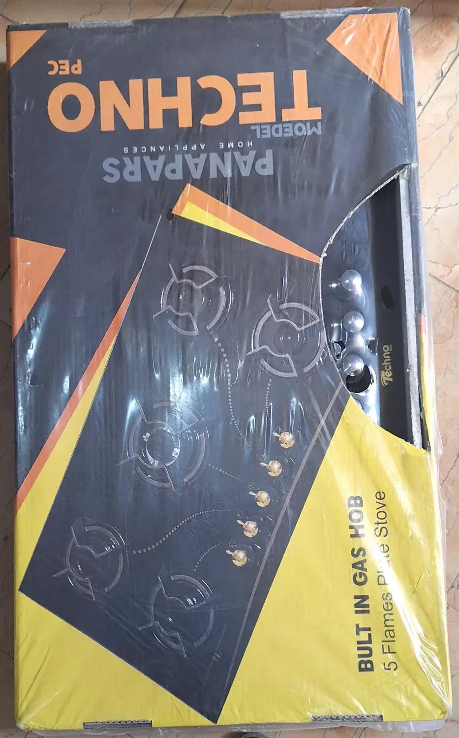 گاز شیشه ای تکنو مدل پنا پارس|اجاق گاز و لوازم برقی پخت‌وپز|شیراز, شاهچراغ|دیوار