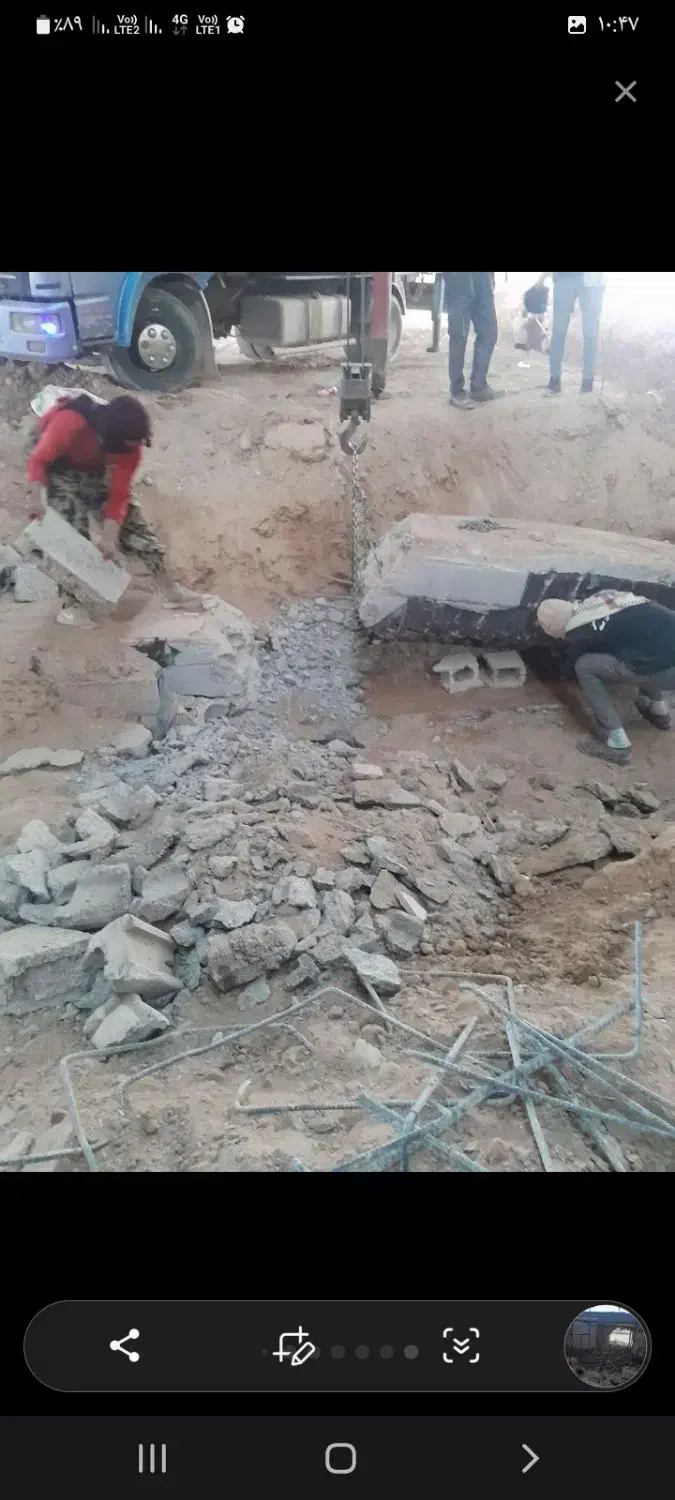 تخریب با پیکرور با نصف قیمت|خدمات پیشه و مهارت|زاهدان, |دیوار