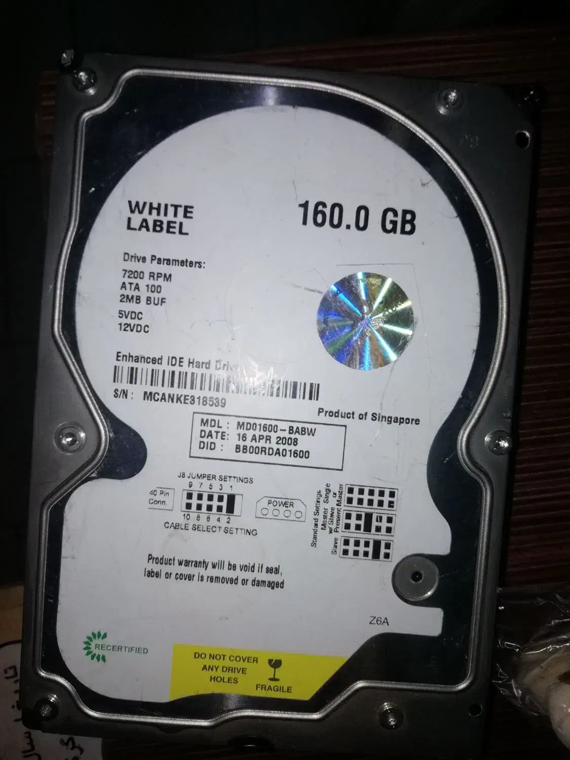 هارد 500 گیگابایت وهارد 80 گیگابایت و160 گیگابایت|قطعات و لوازم جانبی رایانه|گرگان, |دیوار