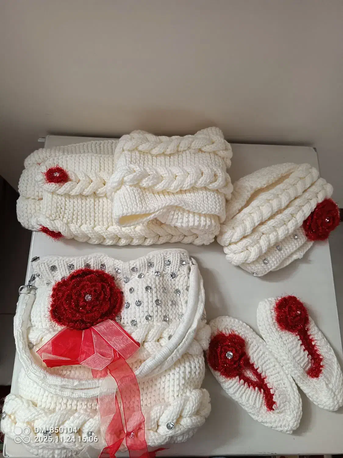 ست دست بافت شیک و زیبا|لباس|تهران, شهمیرزادی|دیوار