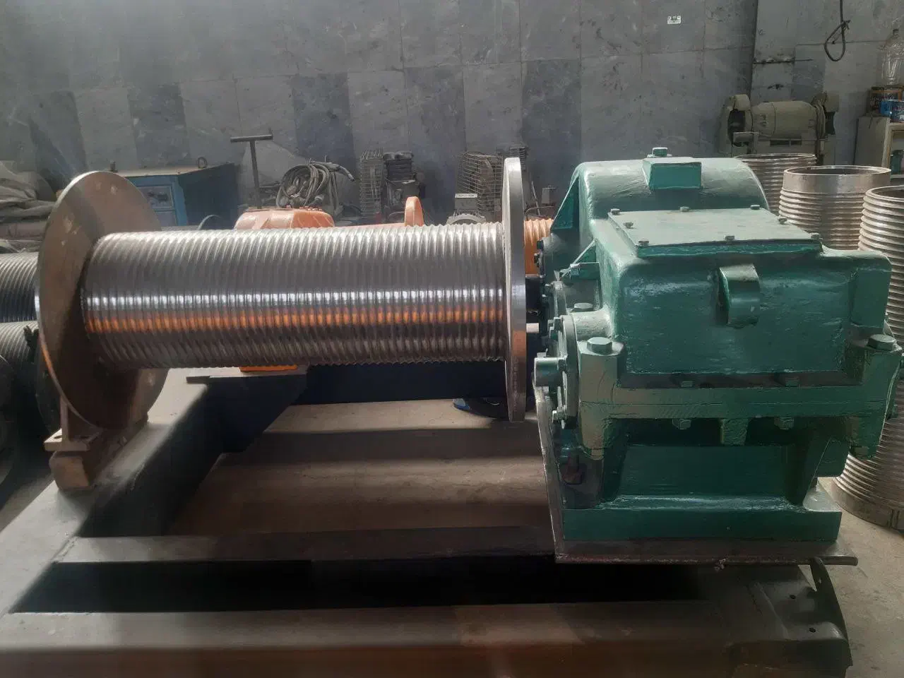 کالسکه جرثقیل با ۲ وینچ ۳۰ و ۱۵ تن|ماشین‌آلات صنعتی|پاکدشت, خاتون آباد|دیوار