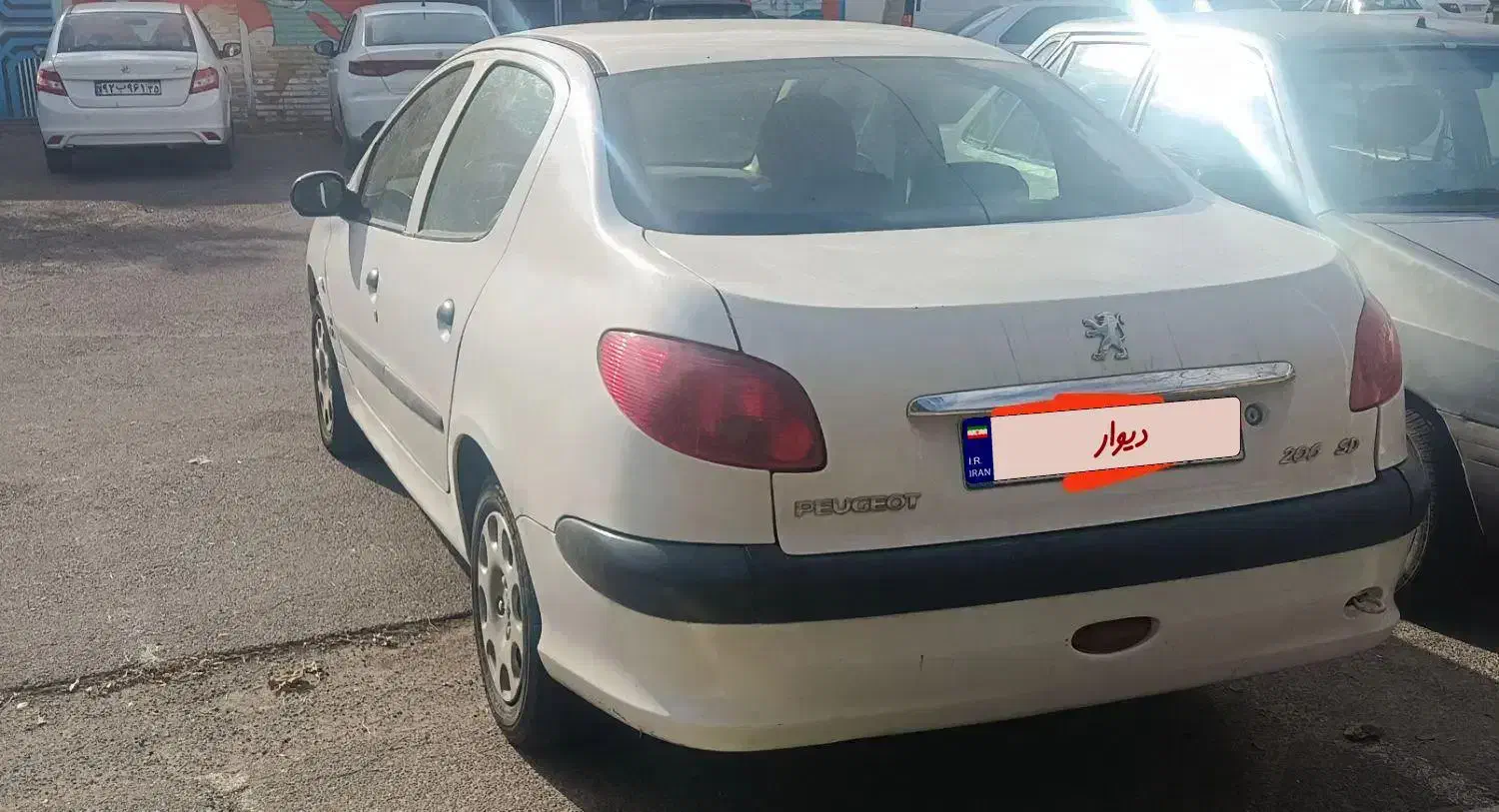 206sd tu5|خودرو سواری و وانت|تبریز, |دیوار