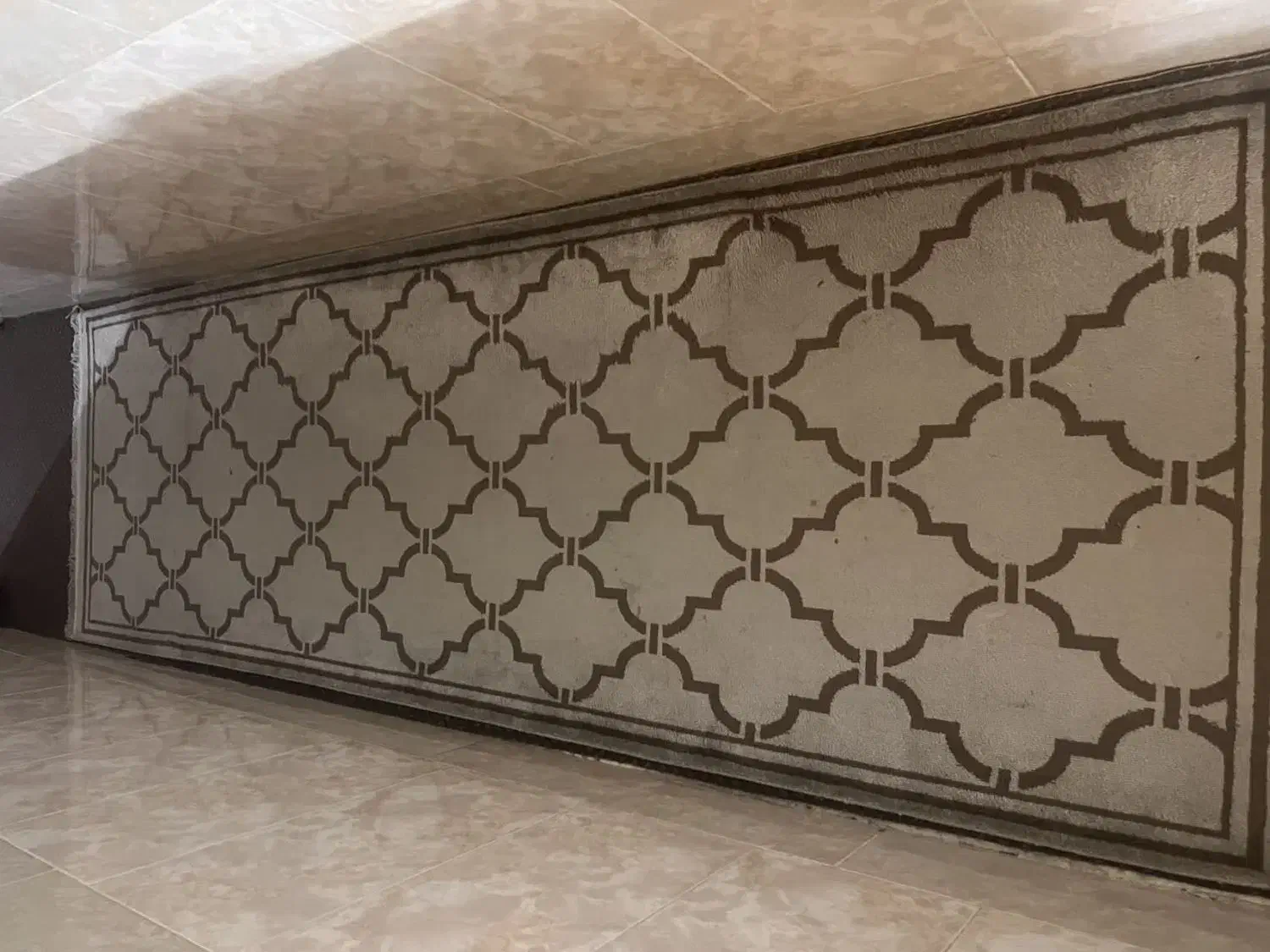 گلیم فرش شیک سه متری|گلیم، جاجیم، گبه|قم, چهل درخت|دیوار