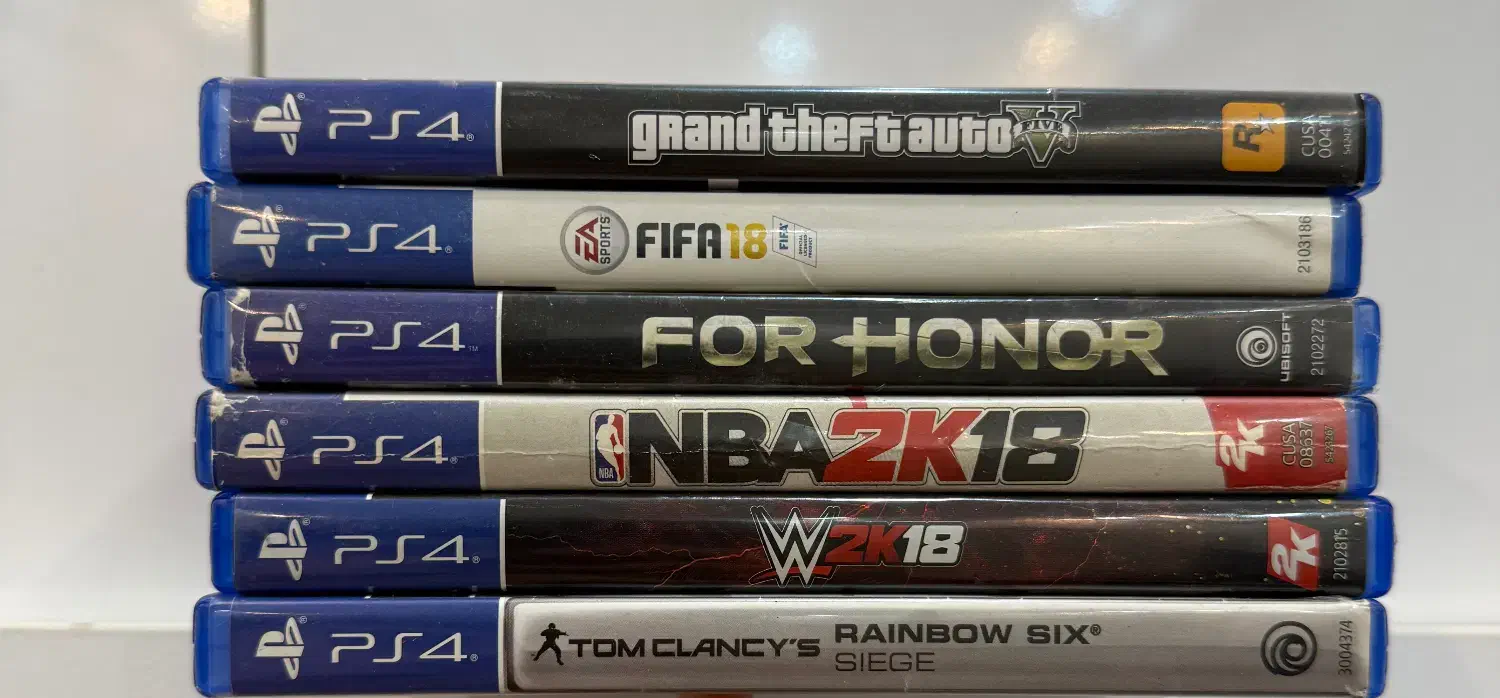 دیسک های PS4|کنسول، بازی ویدئویی و آنلاین|رشت, فلسطین|دیوار