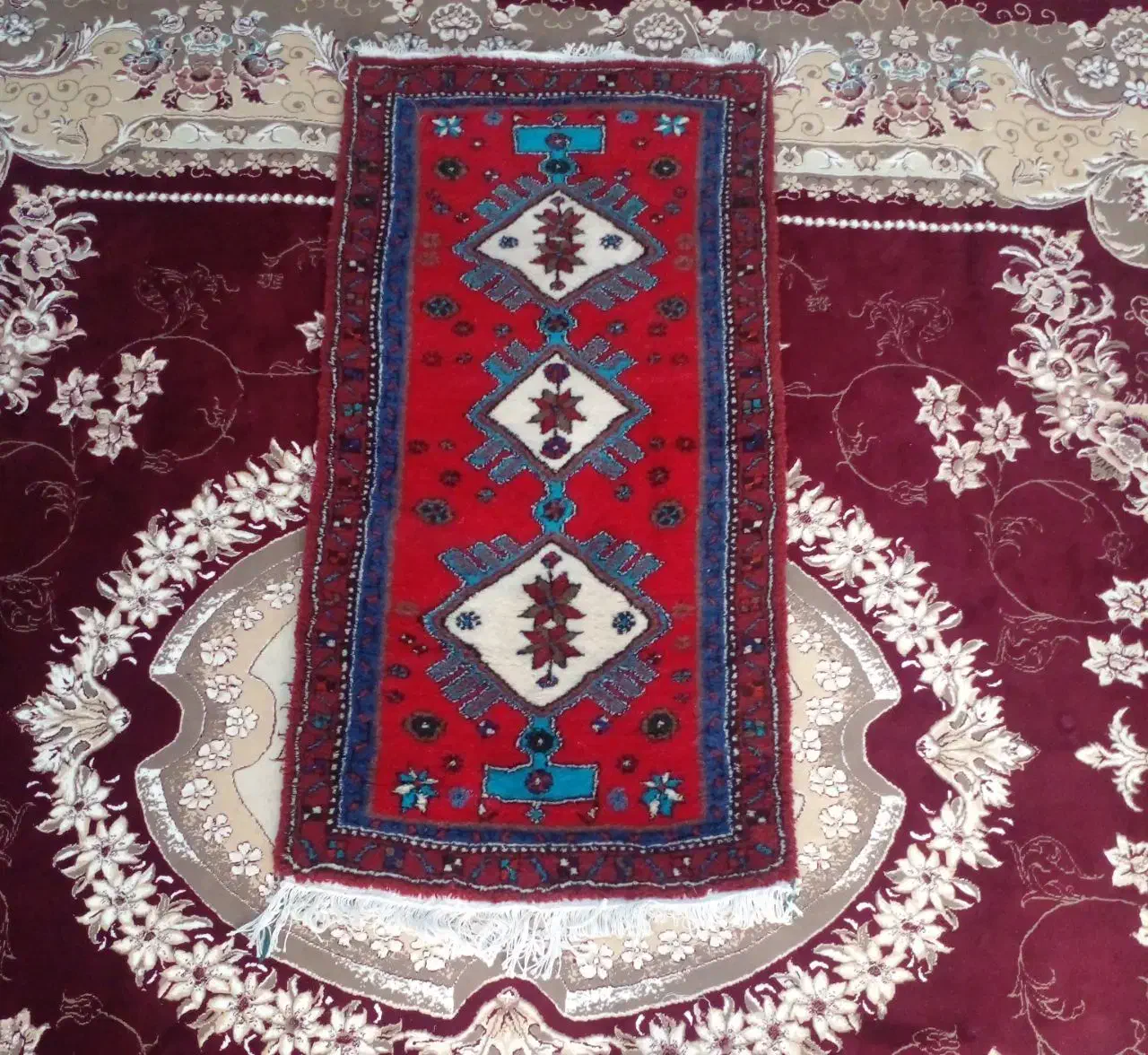 فرش دست باف|فرش|خرمدره, |دیوار