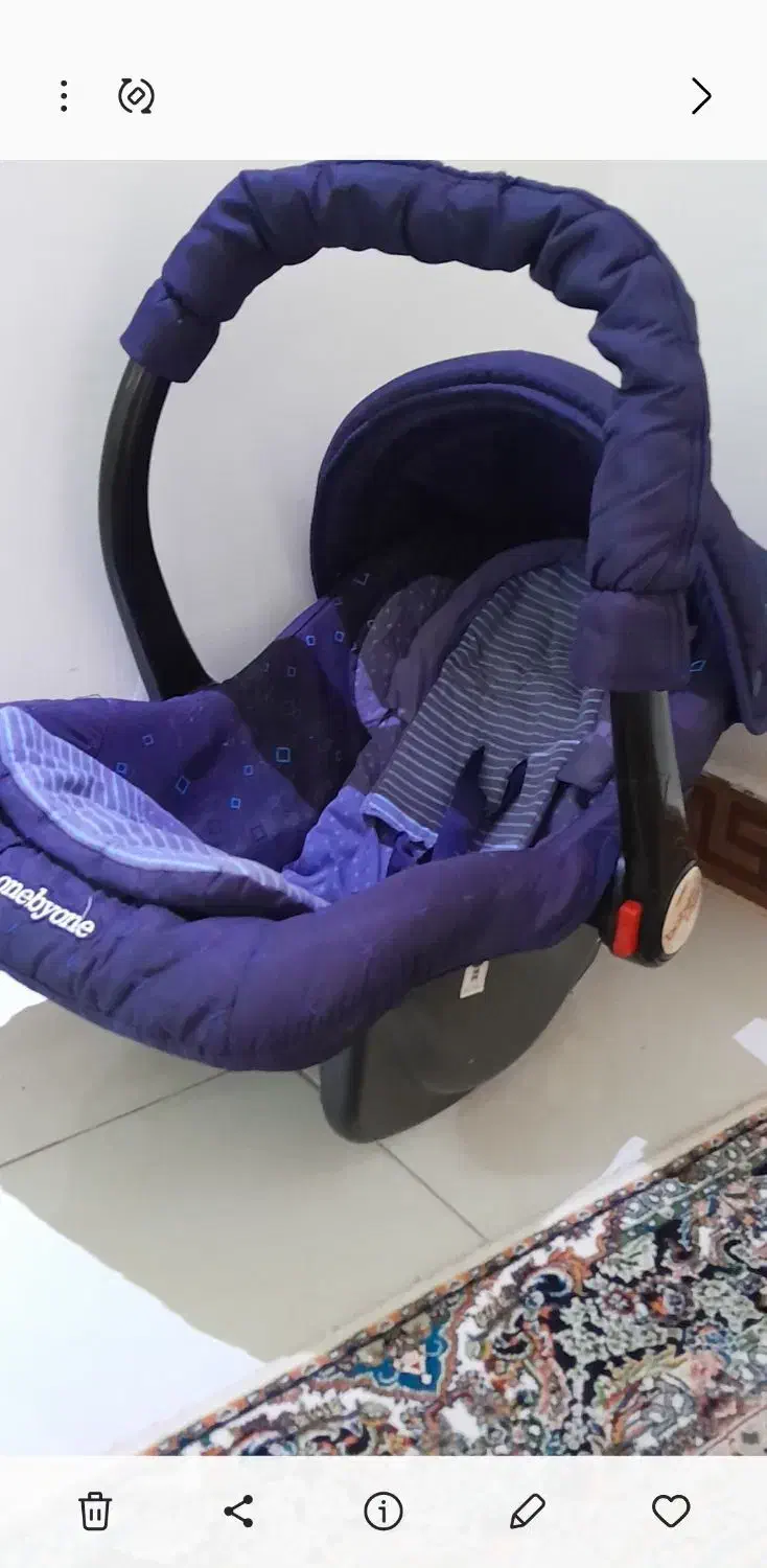 کریر نوزاد سالم با یک آغوشی نو نو هدیه|اسباب و اثاث بچه|گرمسار, |دیوار