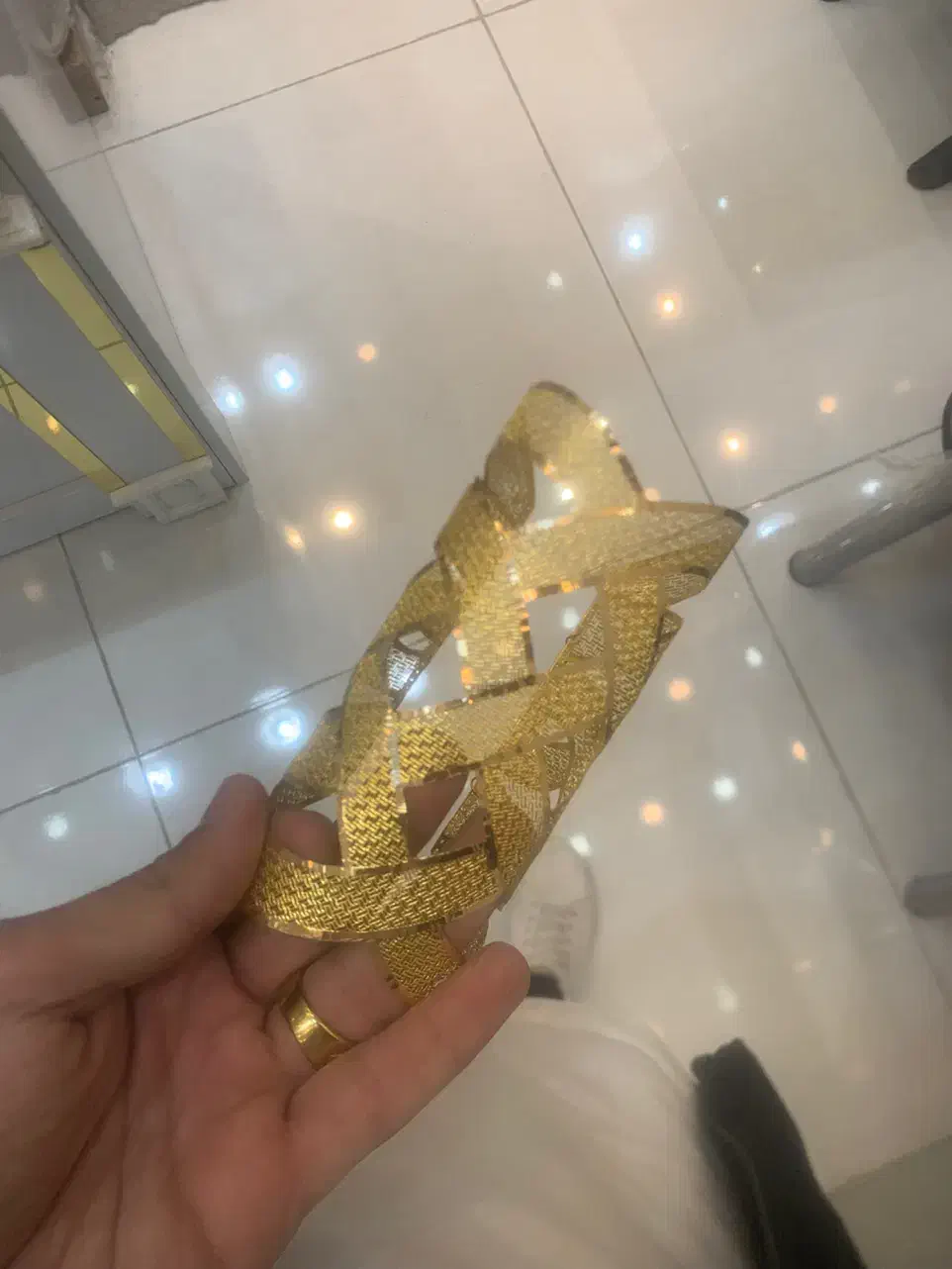 دستبند طلا لیوانی فقط با ۲ درصد|جواهرات|ارومیه, |دیوار