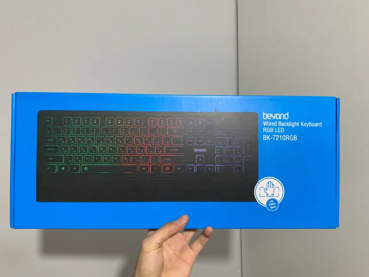 کیبرد گیمینگ beyond BK-7210 RGB|قطعات و لوازم جانبی رایانه|ایلام, |دیوار