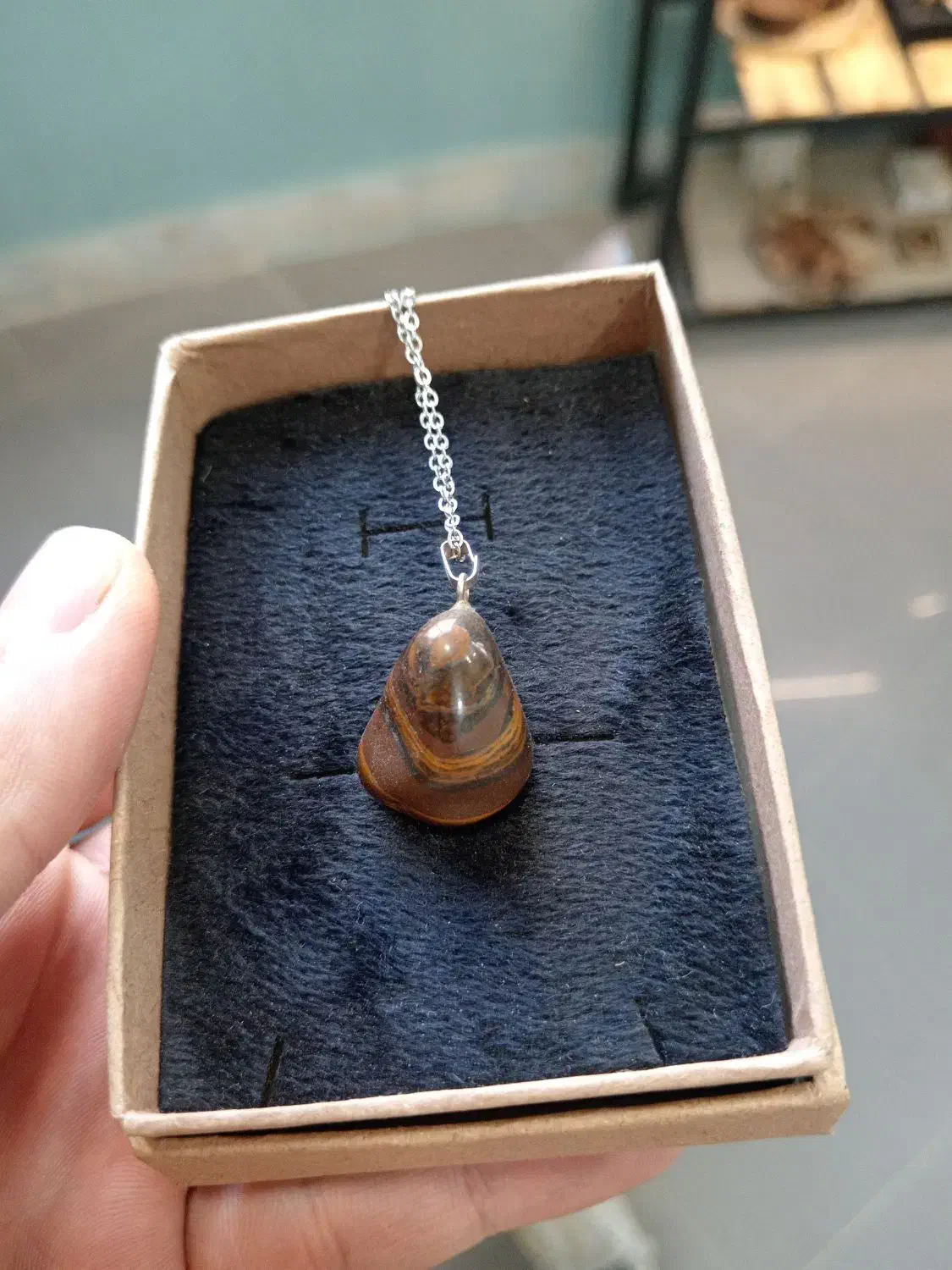 گردنبند چشم ببر|جواهرات|فولادشهر, A2|دیوار