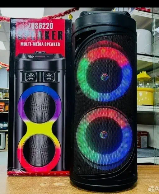 اسپیکر بلوتوثی مدل ۱۳ اینج ZQS 6220|پخش‌کننده همراه|خرم‌آباد, |دیوار