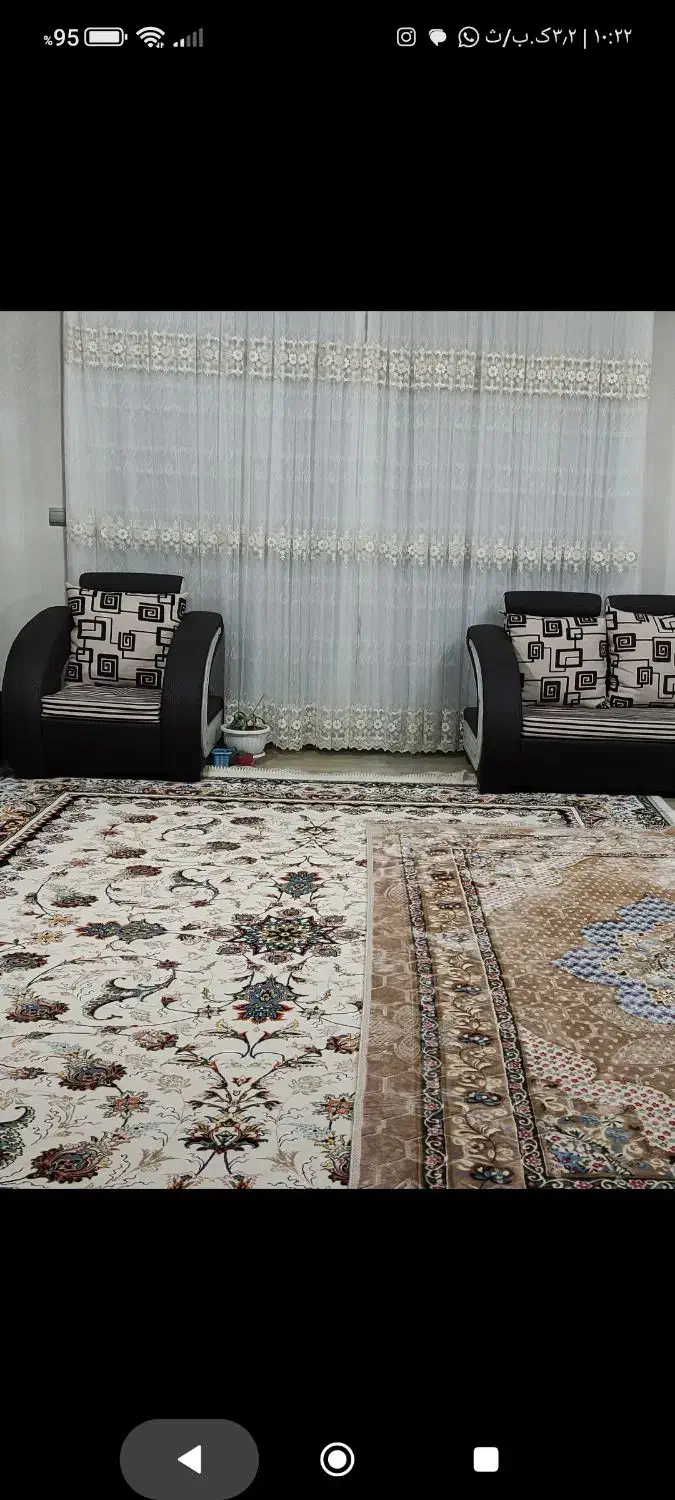 پرده|پرده، رانر، رومیزی|اصفهان, شهرک زاینده رود|دیوار