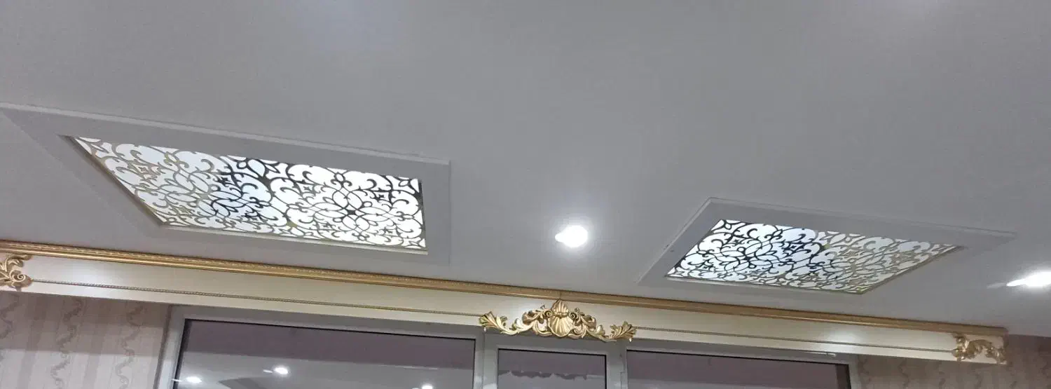 قاب پرده mdf تاج دار|پرده، رانر، رومیزی|قدس, شهرقدس|دیوار