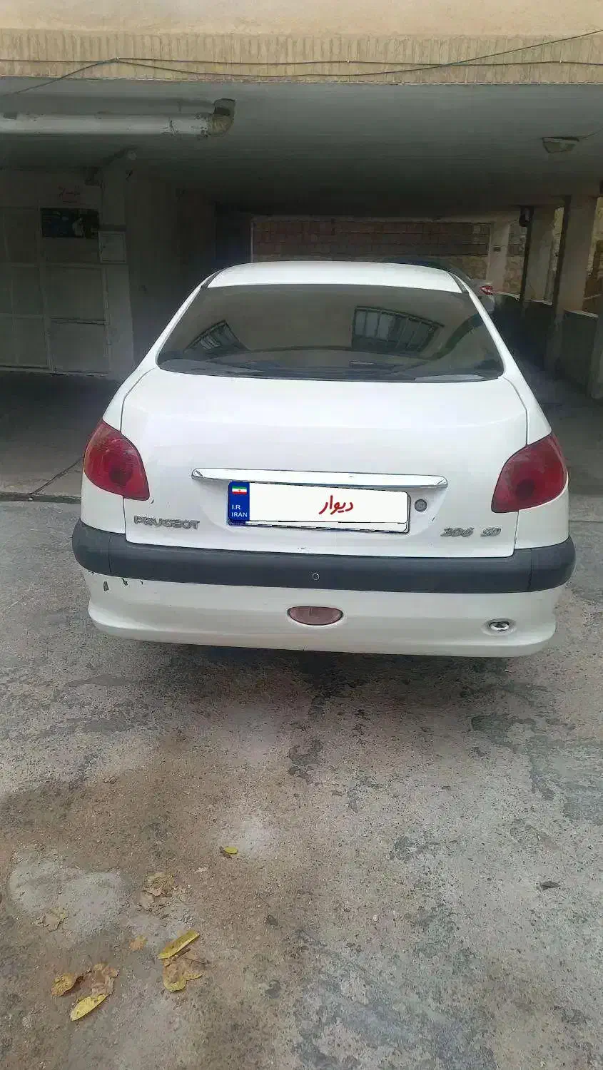 ۲۰۶ تیپ ۵ مدل ۸۹|خودرو سواری و وانت|شیراز, غدیر جنوبی|دیوار