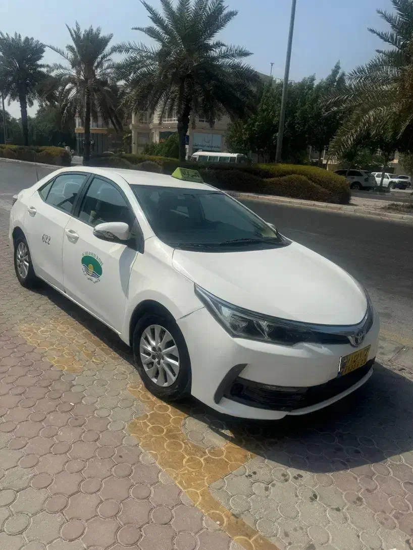 فروش ۶ دانگ تاکسی کرولا ۲۰۱۷|خودرو سواری و وانت|کیش, |دیوار