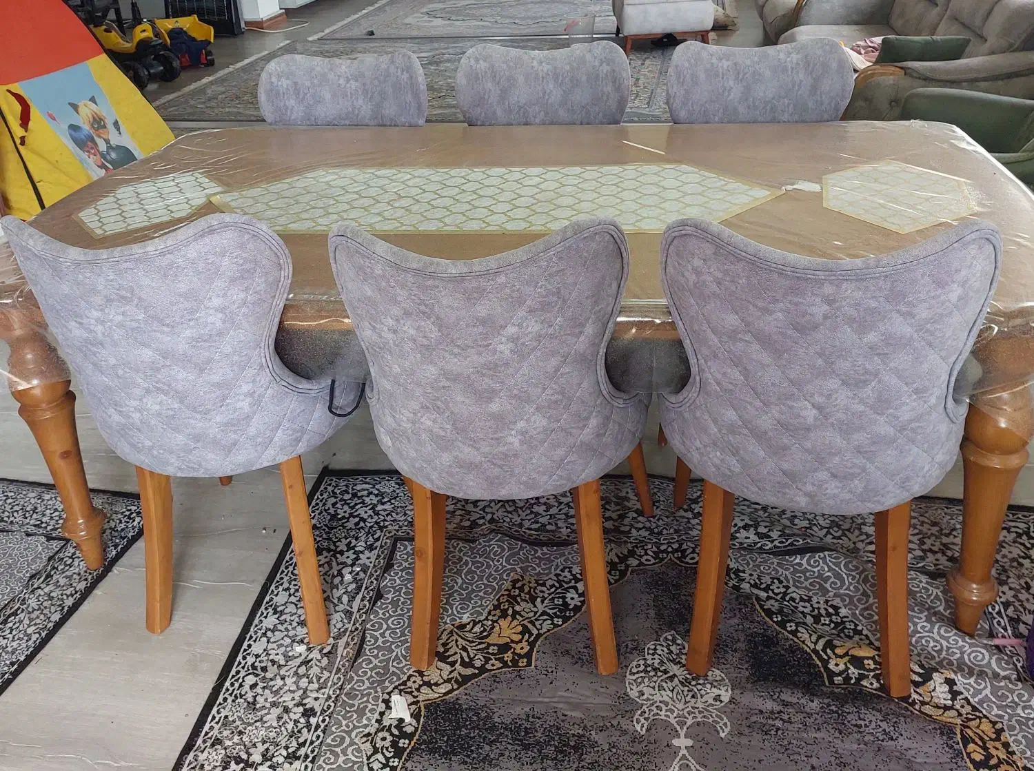 میز و صندلی ۸ نفره ناهار خوری|میز و صندلی غذاخوری|نوشهر, |دیوار